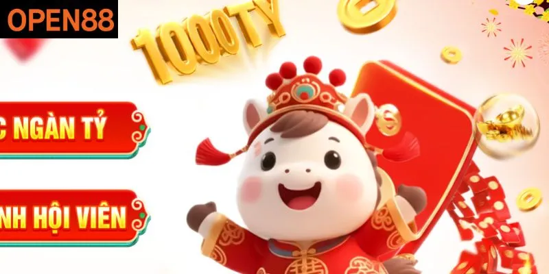 Sảnh loto Open88 với nhiều giải thưởng lớn